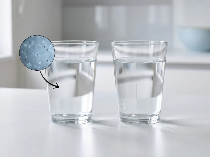 Dein Wasser kommt nicht mehr mit einer Plastikflasche in Berührung.